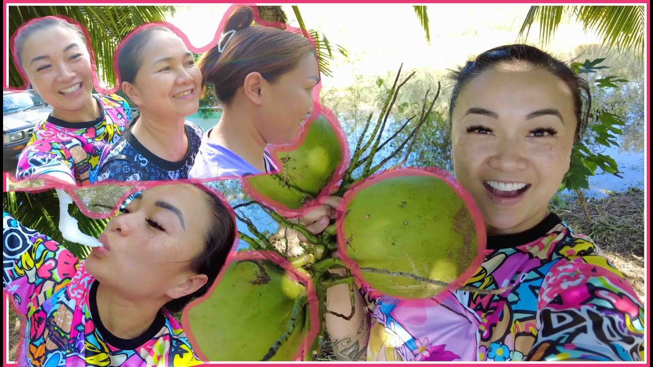 DOING NOTHING BUT DOING SOMETHING KINDA DAY! *PLANTING MANGO TREE + FARM FRESH COCONUT | SASVlogs
