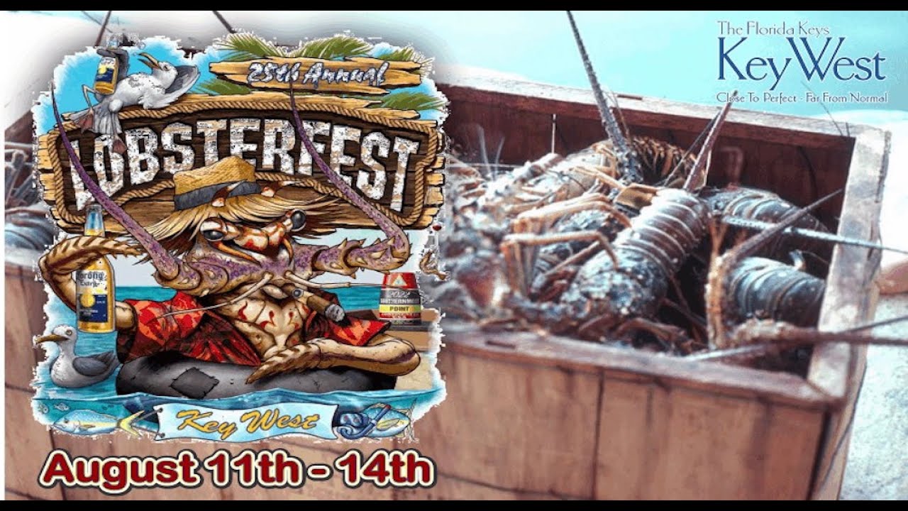 Key West LOBSTERFEST 2023 !!! Duval St Fair Food Tour