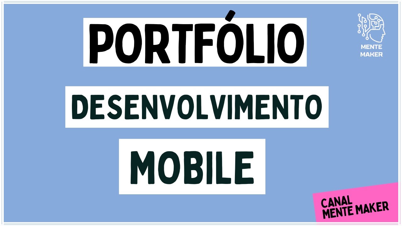 Portf&oacute;lio de Desenvolvimento Mobile  - #portfolio #ads #faculdade #portfolio