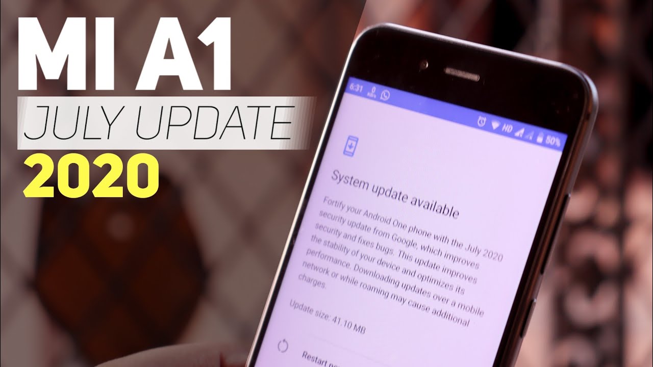 Mi A1 Android 10 ? || Mi A1 android Pie July security patch update changes 2020 || Mi A1 best Rom