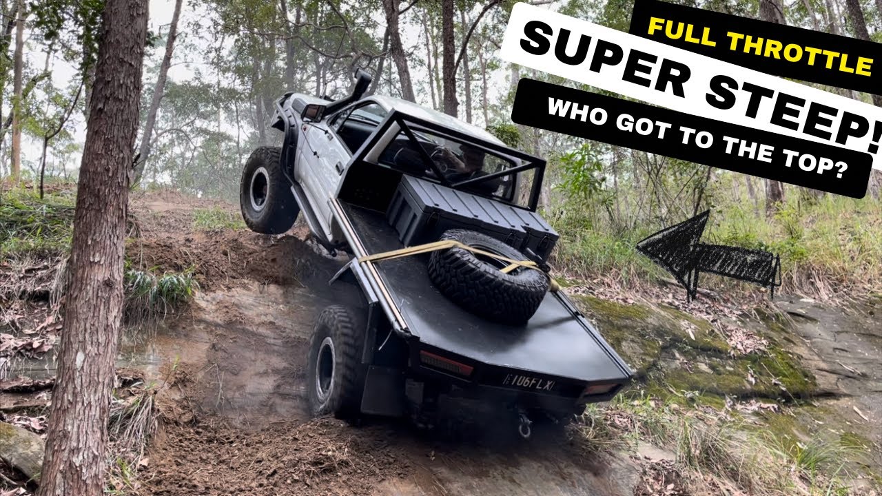 HILUX vs PATROL vs ROCK WALL