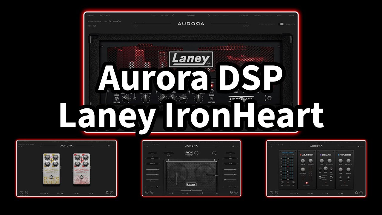 Aurora DSP Laney IronHeart Presets DEMO (Rhythm)