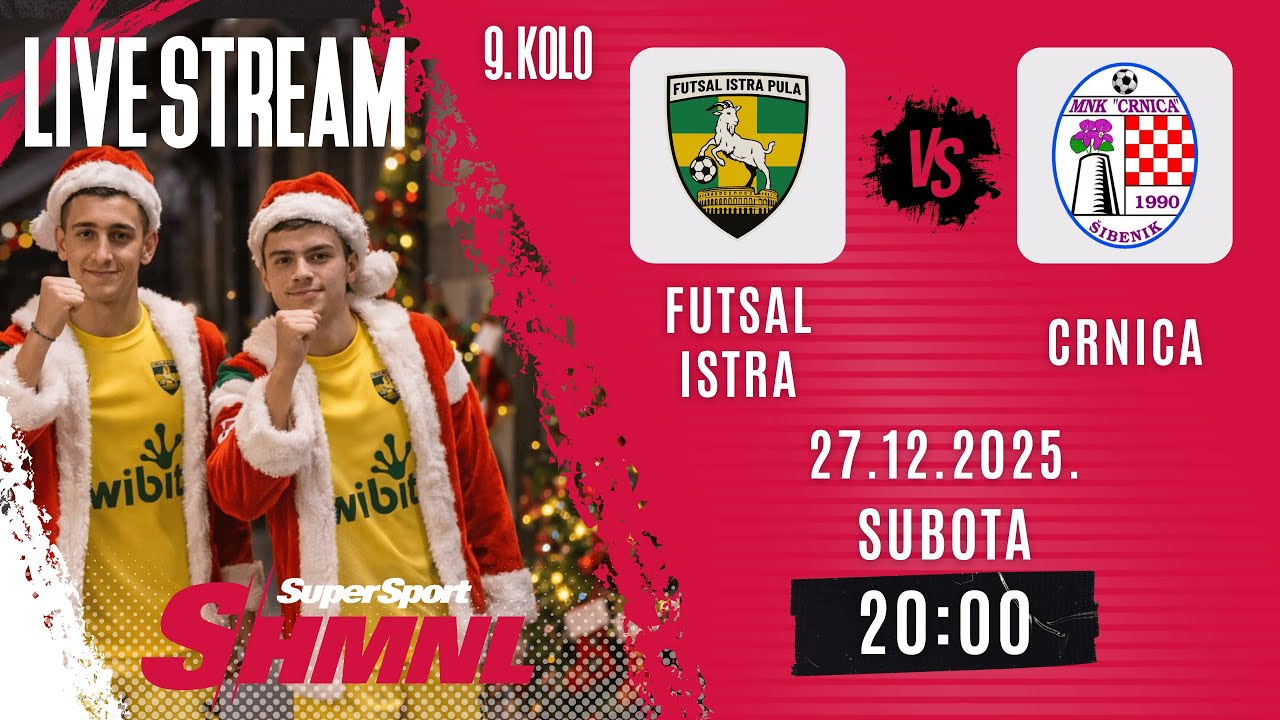 SS HMNL IX. kolo | Futsal Istra - Crnica