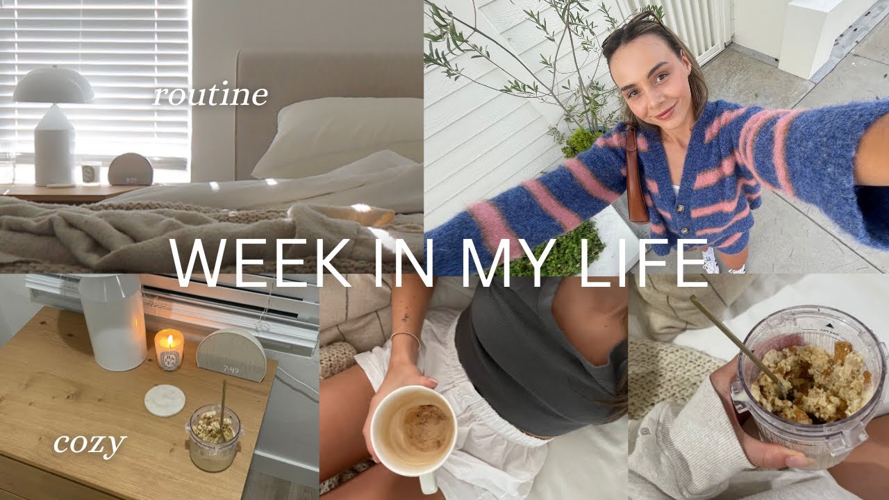 Beginning of the week VLOG: Anxiety chat, Trader Joes haul, Fall decorating & Recording w/ Lauryn