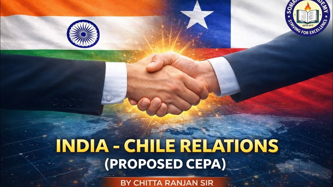 #India - Chile Trade Agreement I #CEPA I #Need I Rare earth minerals I By Chitta Ranjan Sir 