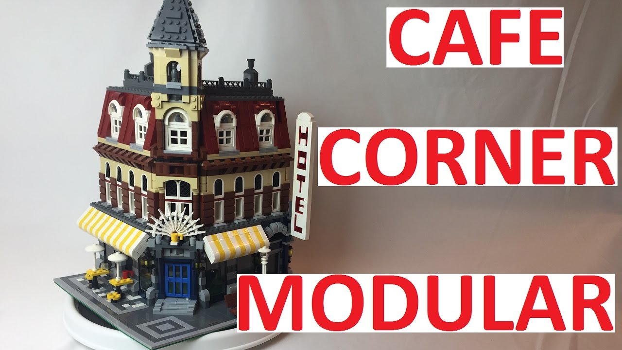 Lego Cafe Corner Modular from 2007 - Review & Speedbuild