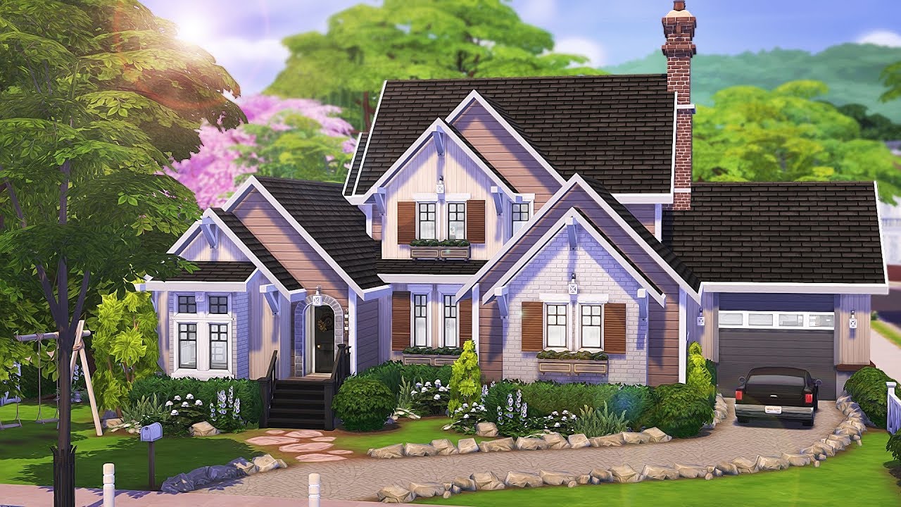 PERFECT FAMILY HOME 💕 | The Sims 4 | Speed Build