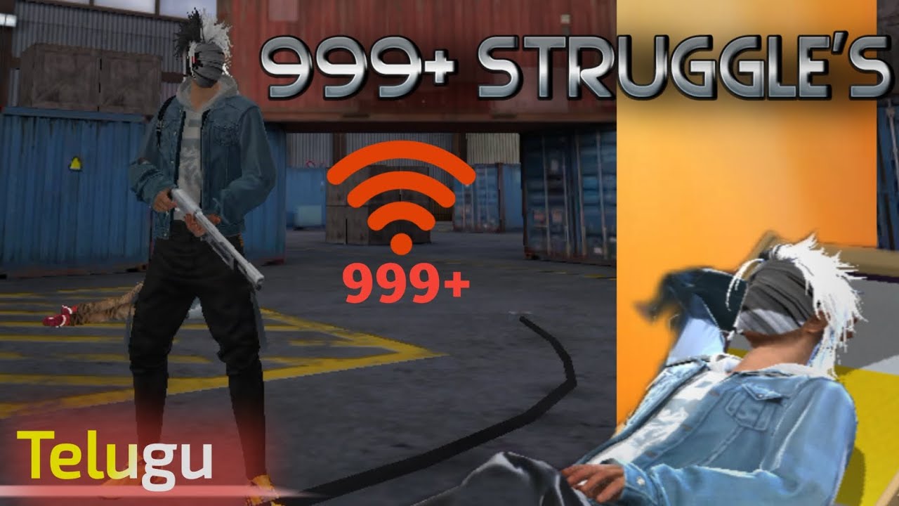 999+ vs 999+ 🥵 enimie have no internet🤗signal Not Coming 😆 #tcltejesh #telugu #gameplay #freefiremax