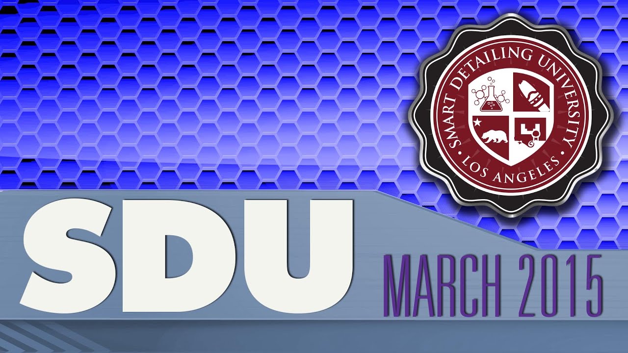 Smart Detailing University Masters Class - March 2015