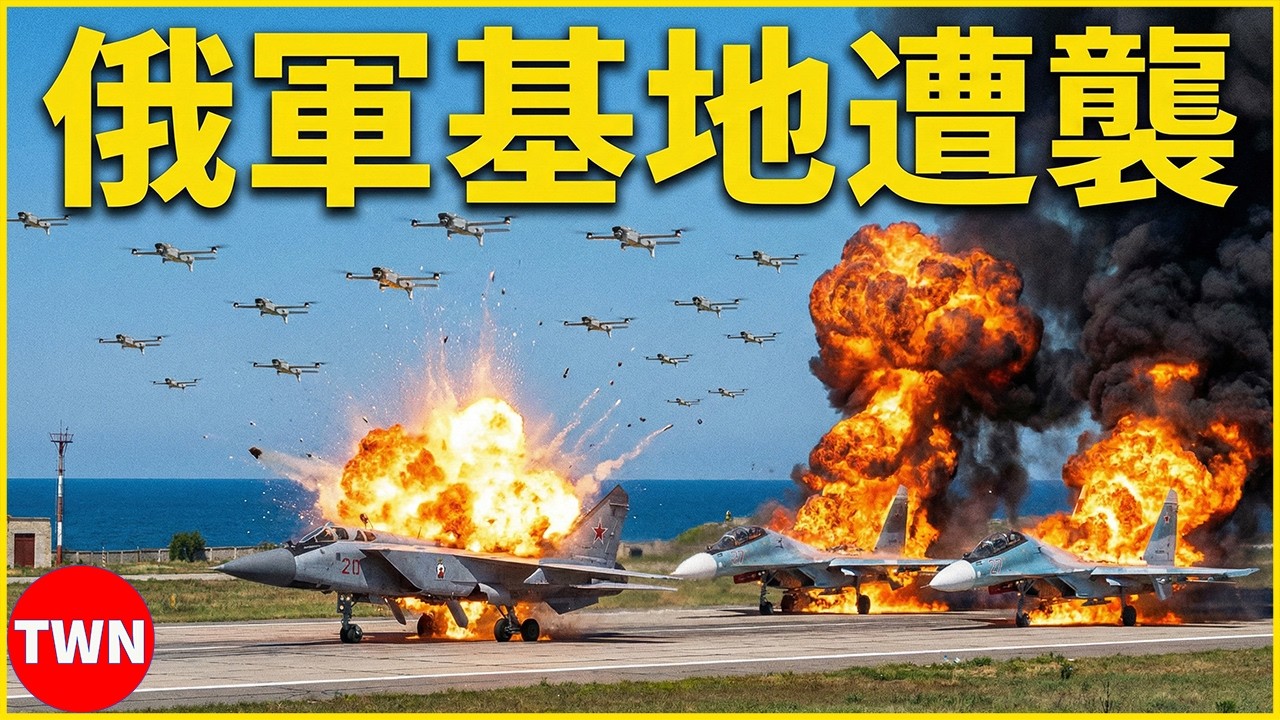 烏克蘭突襲克里米亞俄軍空軍基地！俄羅斯竟束手無策、全程震驚 | TWN 军队