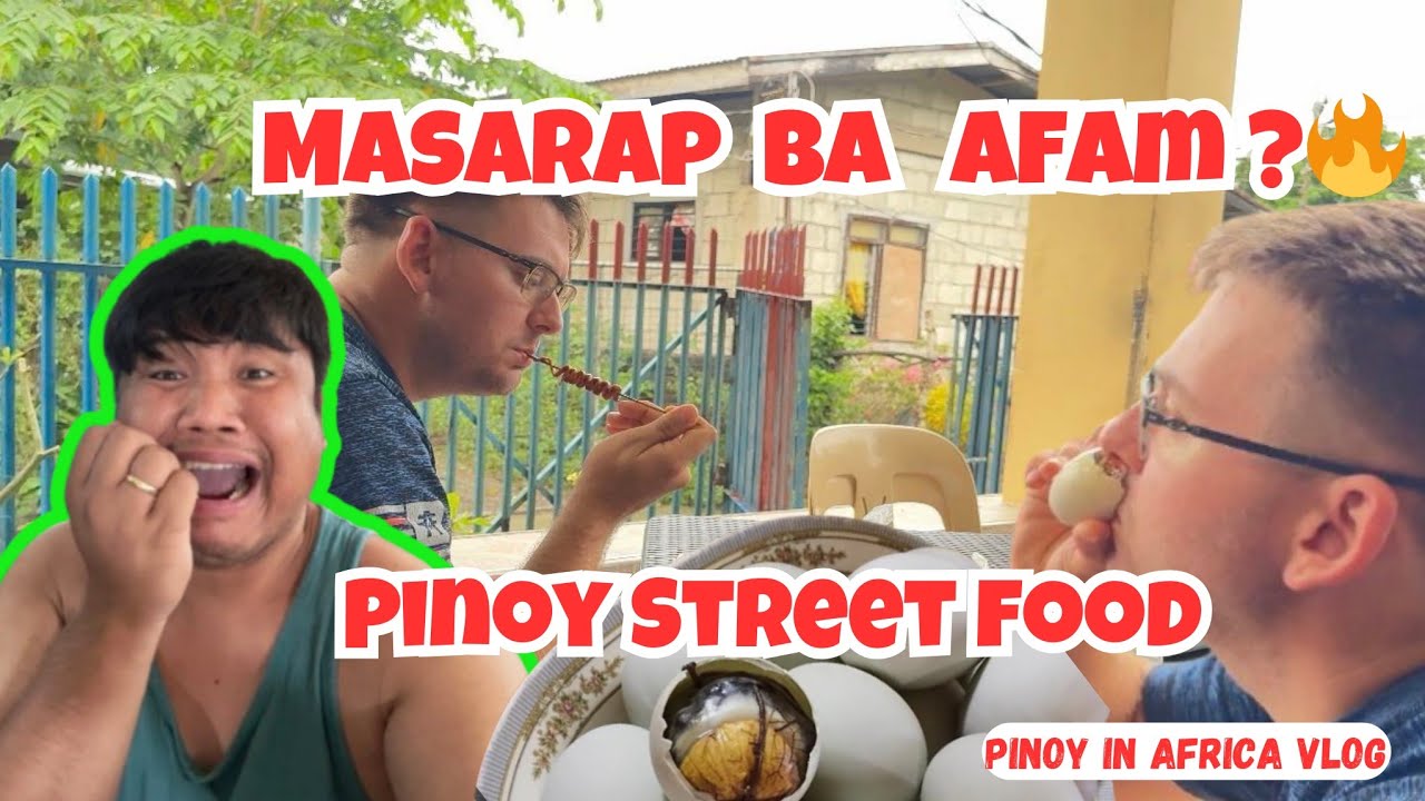 AFAM TRIES STREET FOODS 😂🔥