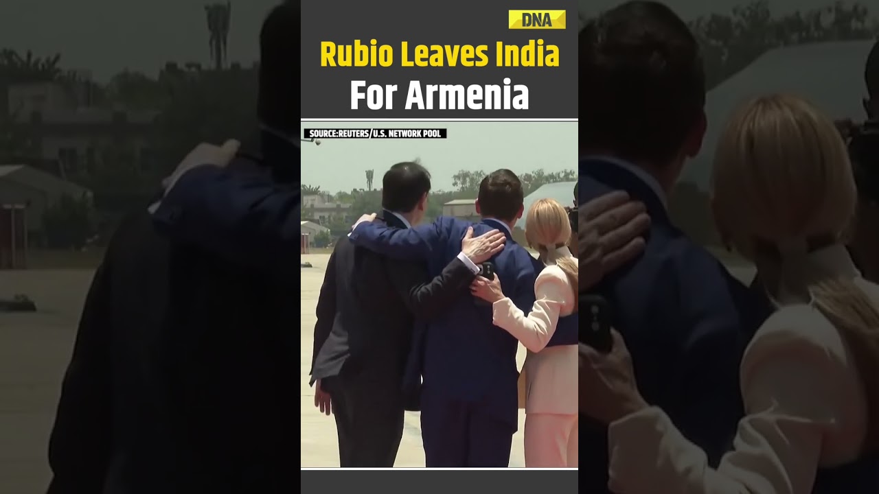 Quad Foreign Ministers Meet: Marco Rubio Departs India For Armenia After Attending QUAD Meeting