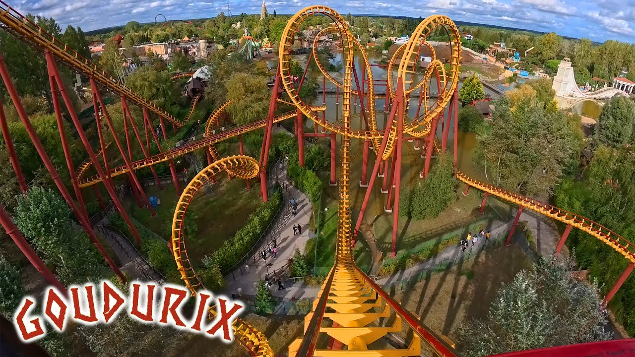 Goudurix 4K Front Seat POV - Parc Astérix