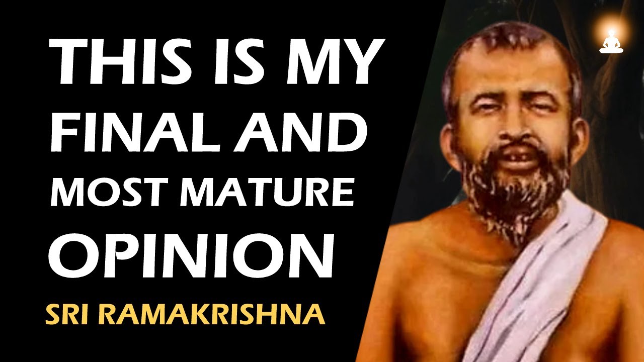 SELF-REALIZATION IS OBSTRUCTED BY THE EXTENT OF YOUR DESIRE TO ENJOY WORLDLY OBJECTS | Ramakrishna