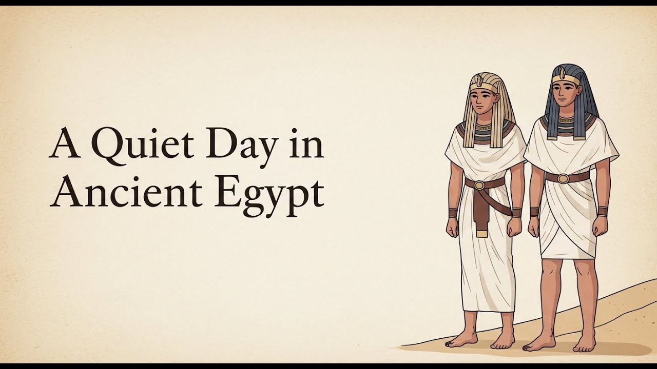 A Quiet Day in Ancient Egypt | Calm History for Sleep