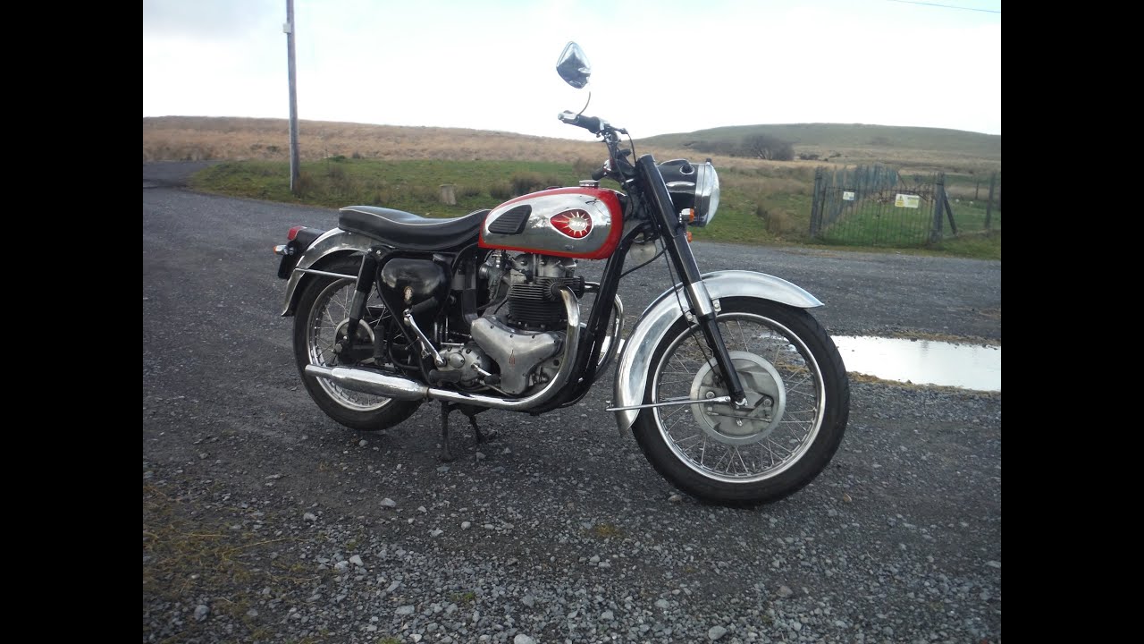 BSA A10 Super Rocket 650 Black Mountain ride.