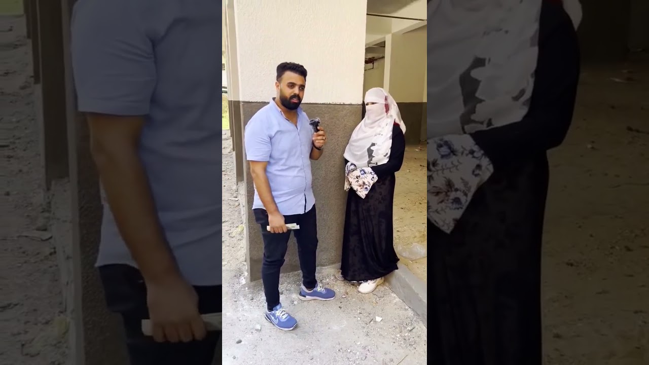 المذيع طلب منها تقلع النقاب بعد ما قالت صحيت من النوم ما لقيتش جوزي نايم جنبي على السرير صدمه بجد 😧
