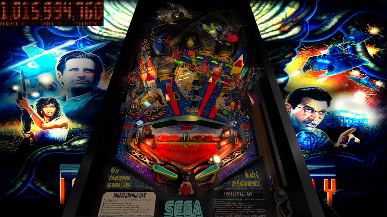 Independence Day Pinball (v1.0) VPX