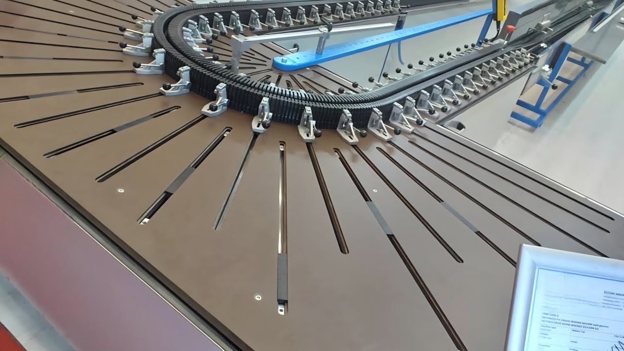 PVC Profiles Bending Machines with Glycerin oil motorized 