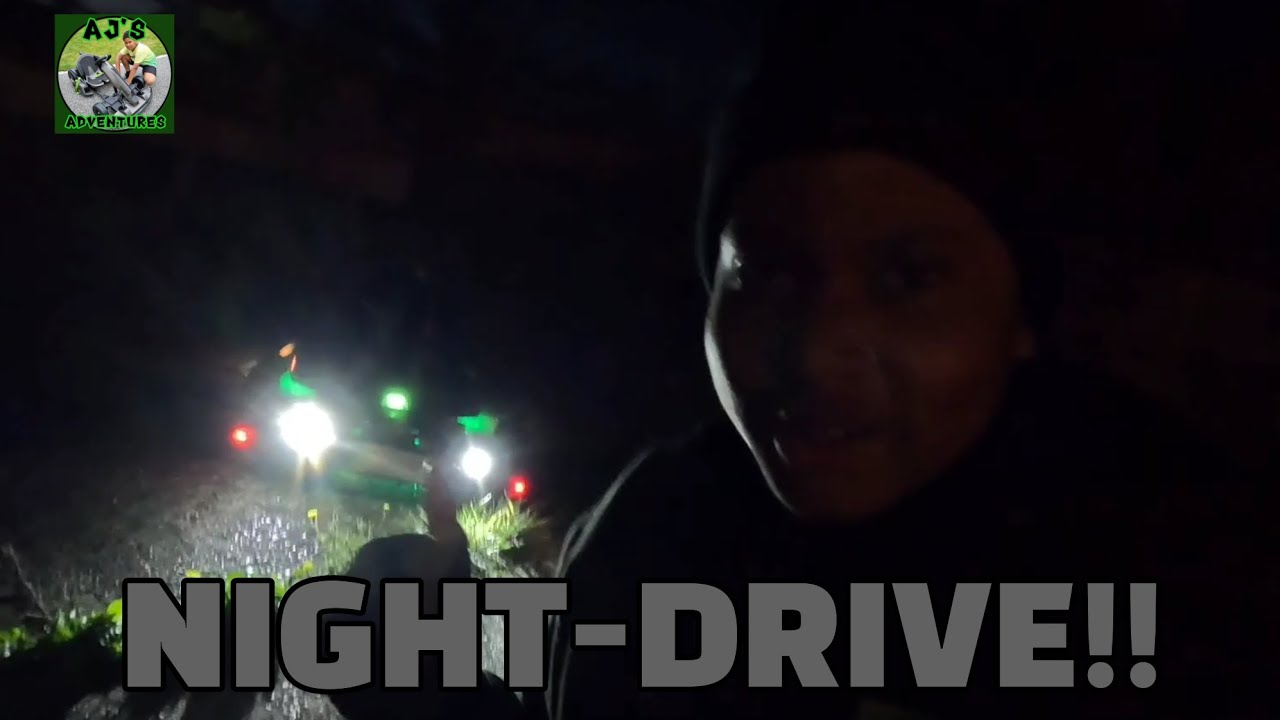 TAKING MY FULLY CUSTOMISED GO-KART ON A NIGHTDRIVE!! #ajsadventures 