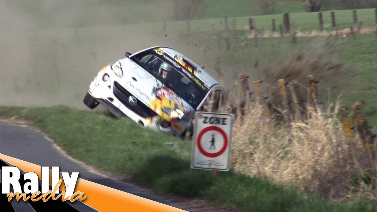 TAC Rally Tielt 2018 - Crashes! - Best of by Rallymedia