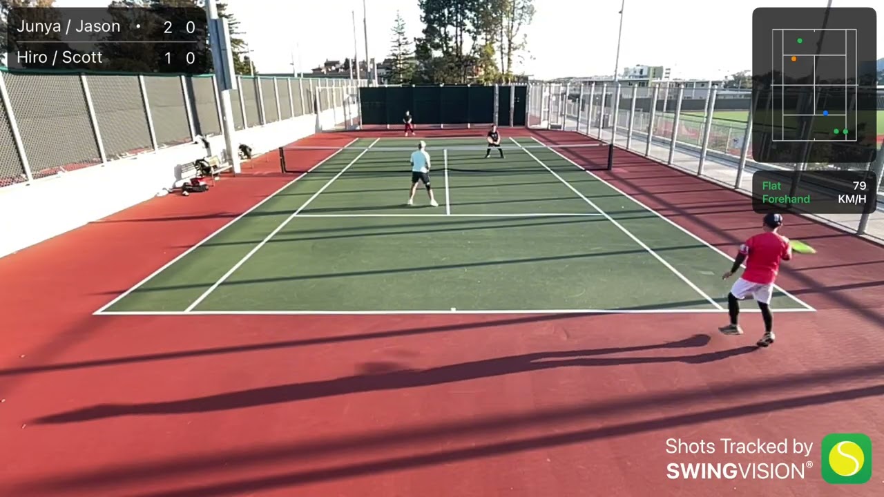 20260111 NTRP 4.0/4.5 Practice Match Hiro / Scott vs Jason / Junya 