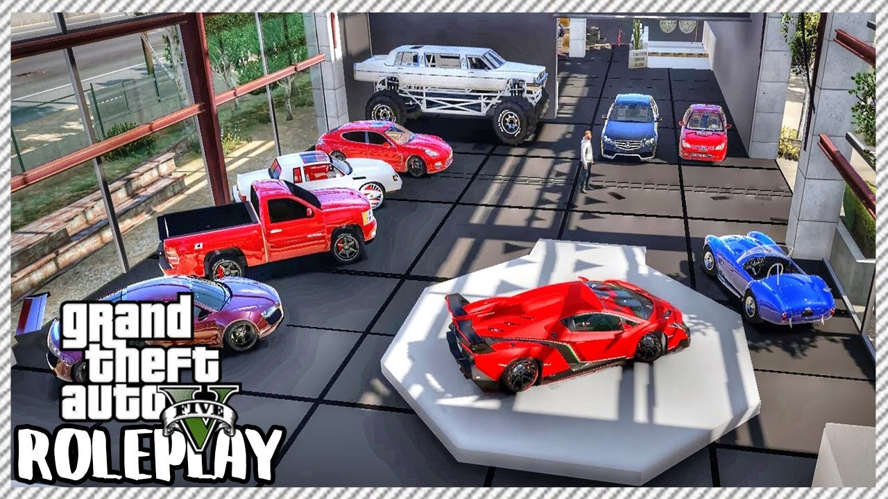 GTA 5 ROLEPLAY - Opening Redline Selling & Buying Cars | Ep. 437 Civ