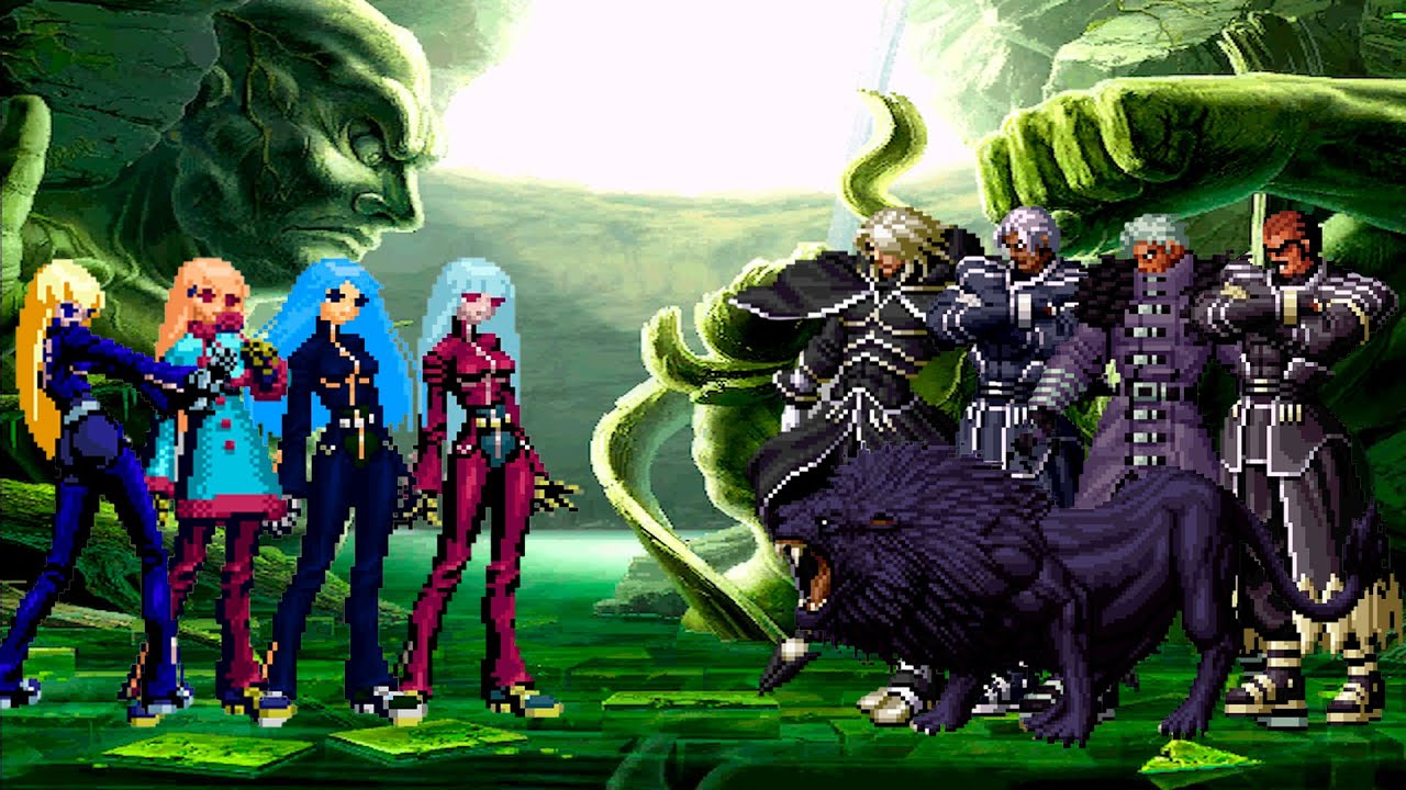 [KOF Mugen] Zesp&oacute;ł Kula Diamond kontra zesp&oacute;ł NESTS