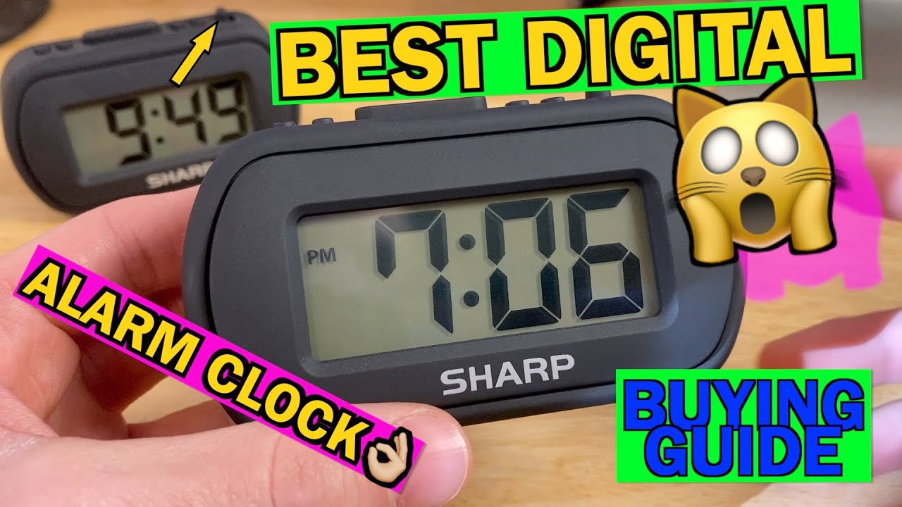 Best 2023 Amazon Digital Alarm Clock Buying Guide #sharp