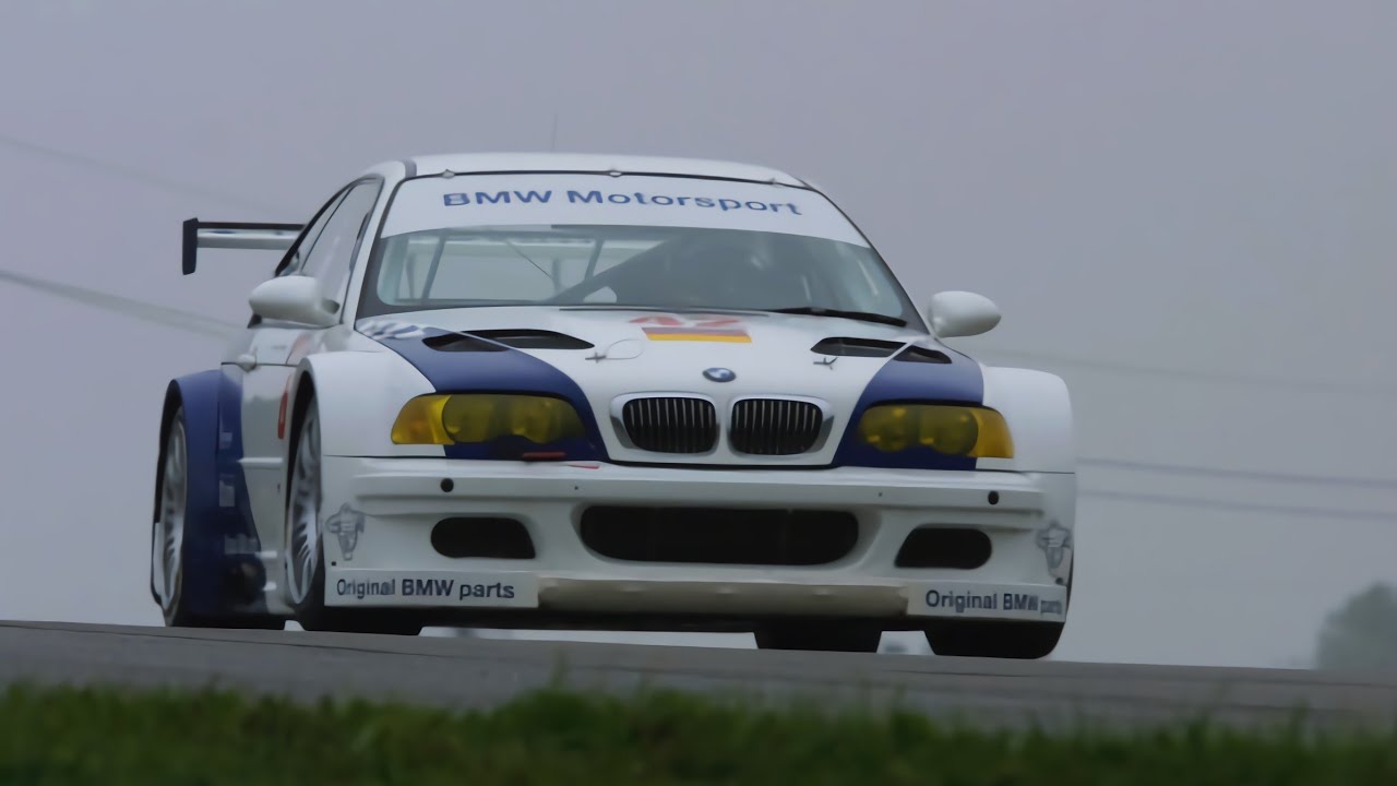 BMW M3 GTR ELMS 2001 Donington Park Race