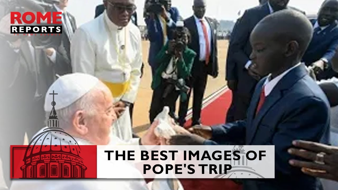 The best images of #Pope's trip to Democratic Republic of Congo and South Sudan