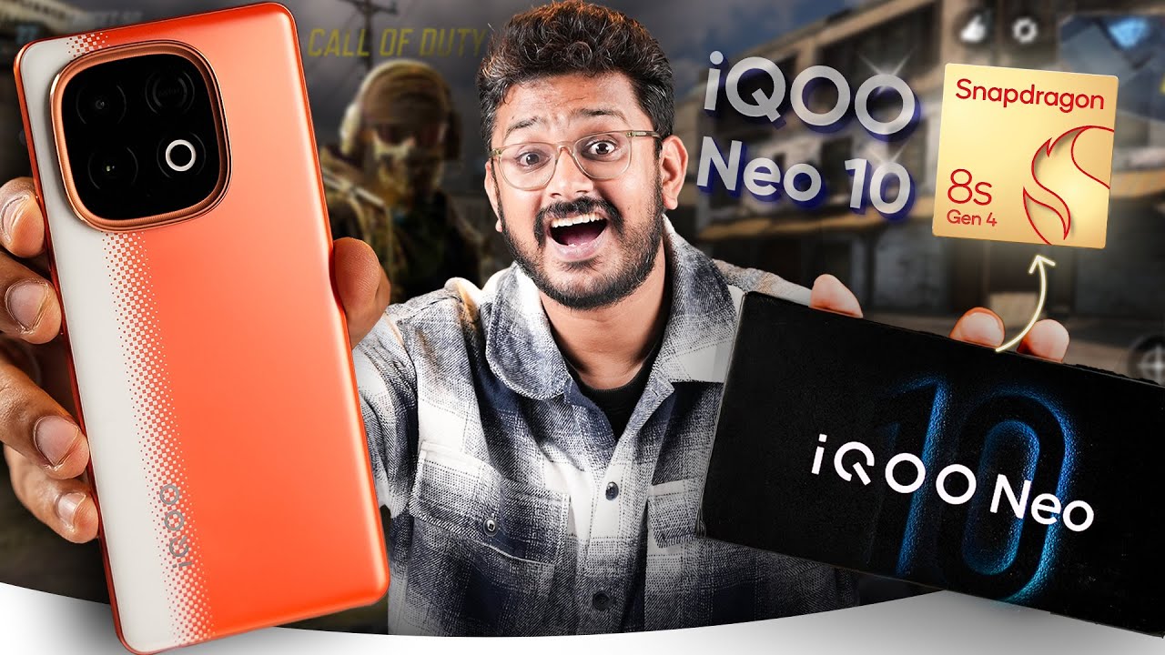 iQOO Neo 10 Unboxing in ಕನ್ನಡ⚡️Snapdragon® 8s Gen 4, 144Hz Gaming, 7000mAH + 120W @ ₹29,999*