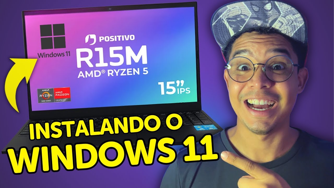 Positivo Vision R15M: Como INSTALAR o WINDOWS Corretamente (Guia 2026) | AMD ou Intel