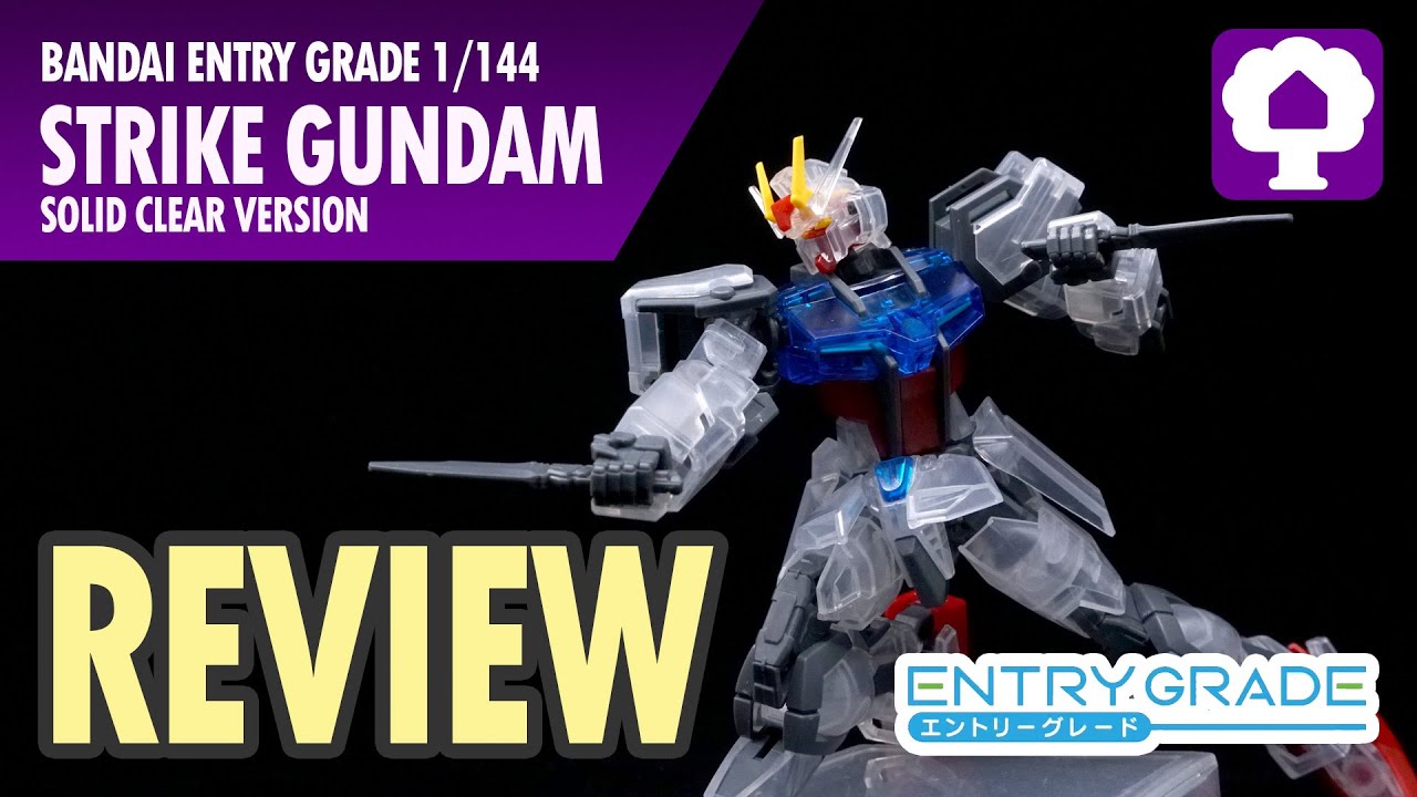 Обзор Strike Gundam начального уровня 1/144 — Hobby Clubhouse | EG Light Package Gunpla and Model