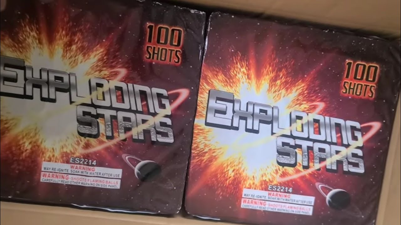 Exploding Stars Firework