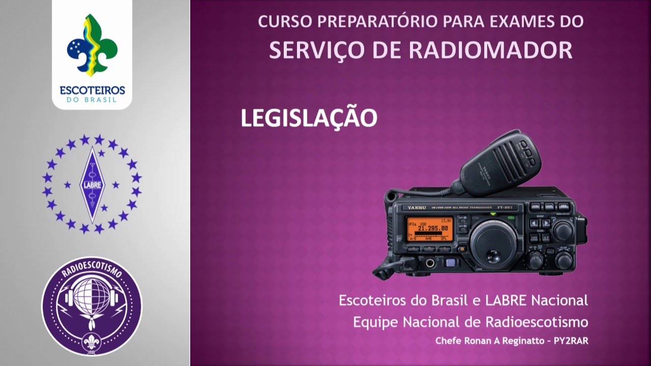 Radioamador Aula 1 - Legislação
