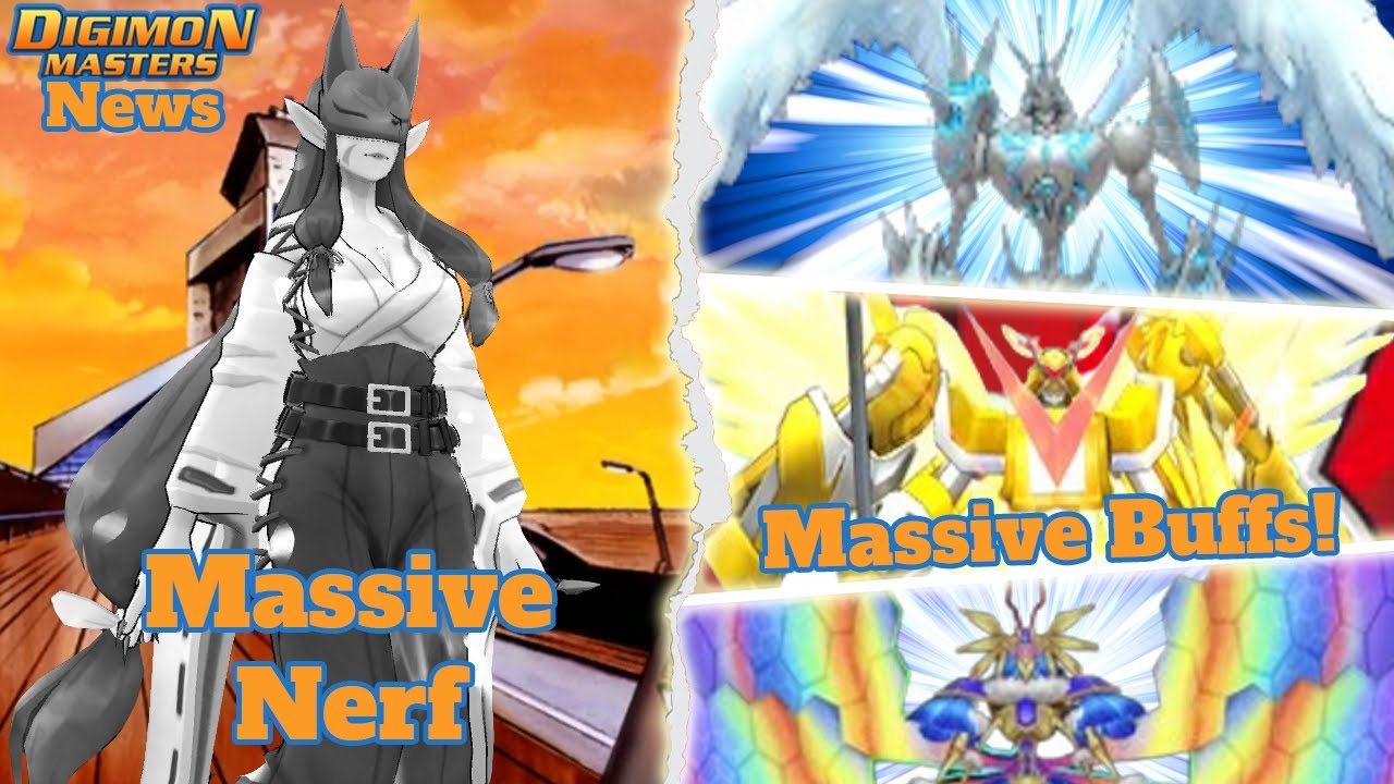 DMO News : MASSIVE Miko mode NERF! - U-Rank Rebalance - Digimon masters online