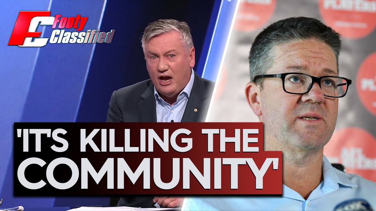 'Wake up': Eddie FIRES up over the game's drugs stance & AFLPA CEO's parting dig - Footy Classified