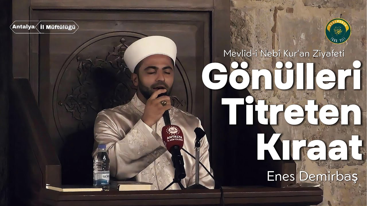 Türkiye Birincisi Enes Demirbaş'tan Kur'ân Ziyafeti