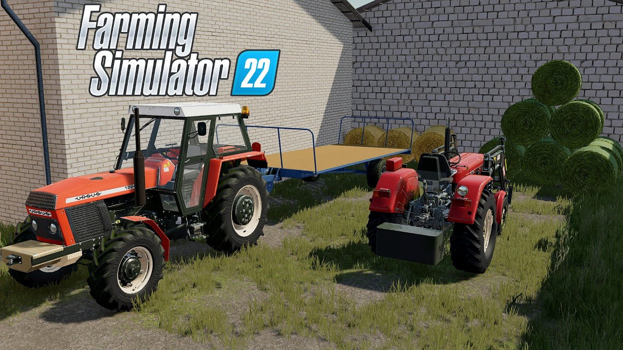 Prasowanie Siana & Zbieranie i Rozładunek Bel w Stóg  |Zdziechów#44| 🚜 #fs22