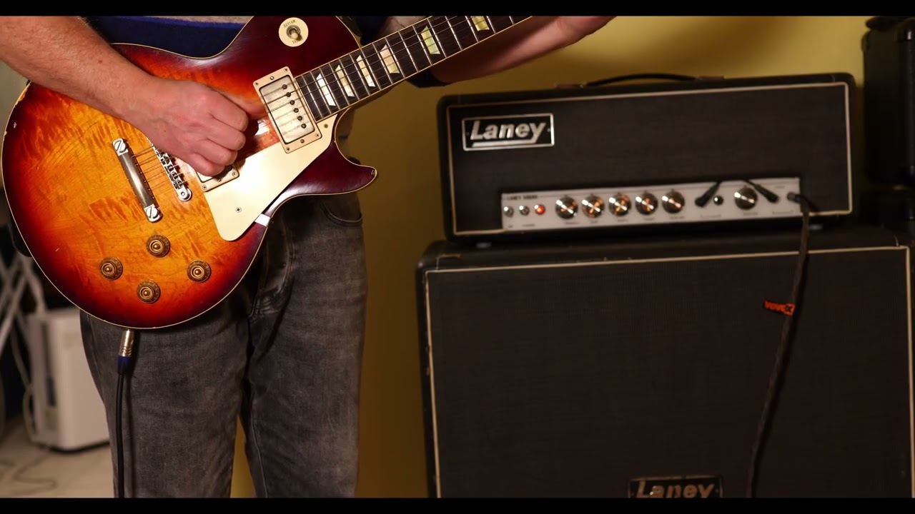 Laney Supergroup 60W 1969 Instant Black Sabbath and ZZ Top Tones with 1959 Burst Replica