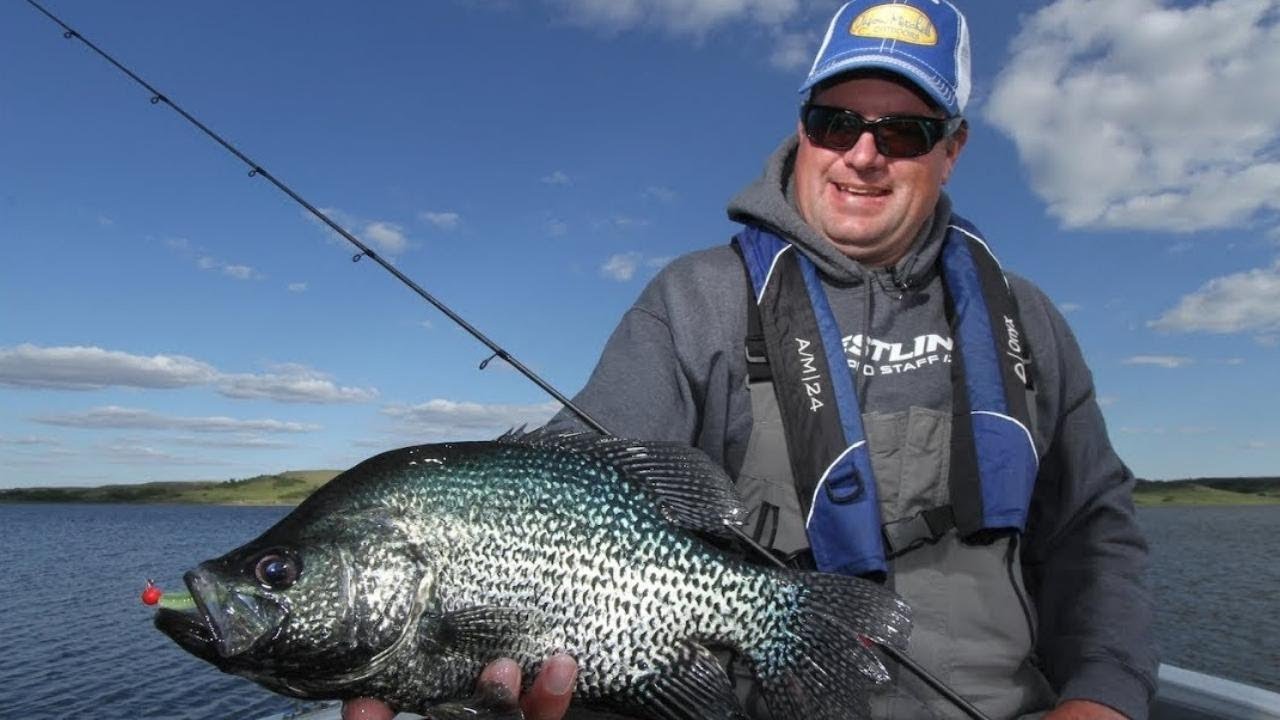 Catching Stacked Up Spring CRAPPIE (Lake Oahe) Jason Mitchell Outdoors