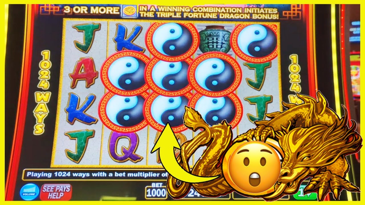 Super Rare 8 Symbol Jackpot on Triple Fortune Dragon Gold!! My Biggest Progressive Yet!