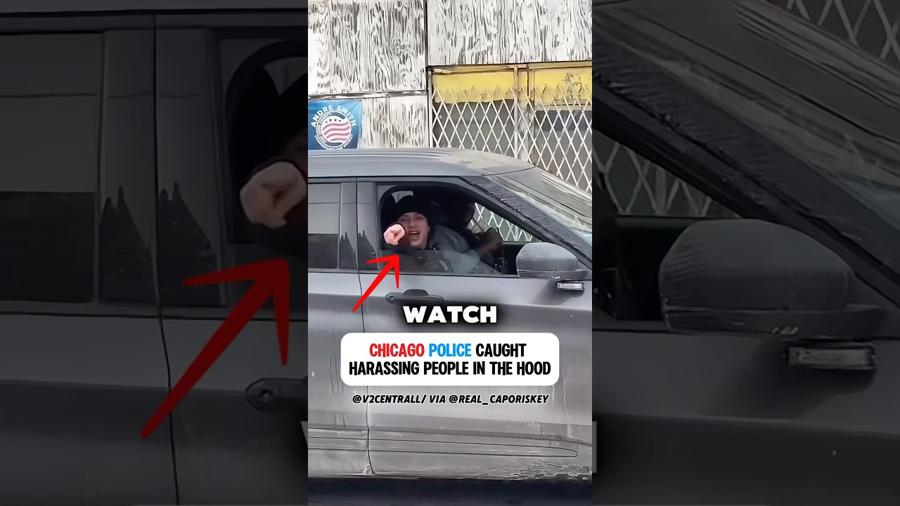 Чикагских полицейских поймали на преследовании людей в районе #chicago #chiraq