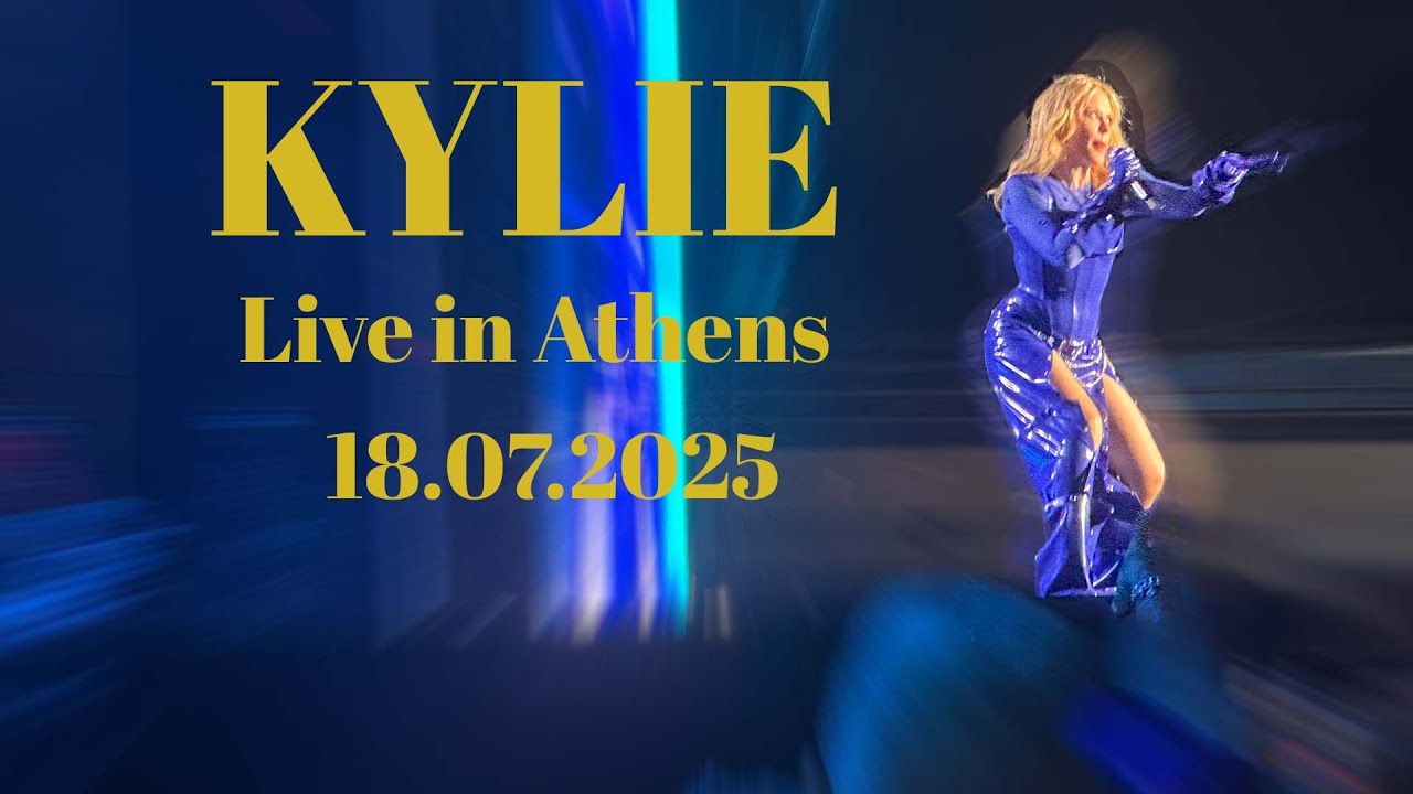 Kylie Minogue-LIGHTS CAMERA ACTION/IN YOUR EYES/GET OUTTA MY WAY Live In Athens.