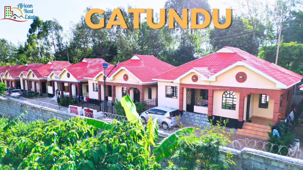 The President's Neighbour- Gatundu's NEWEST & MOST AFFORDABLE Bungalows  @ only Ksh.6.9M