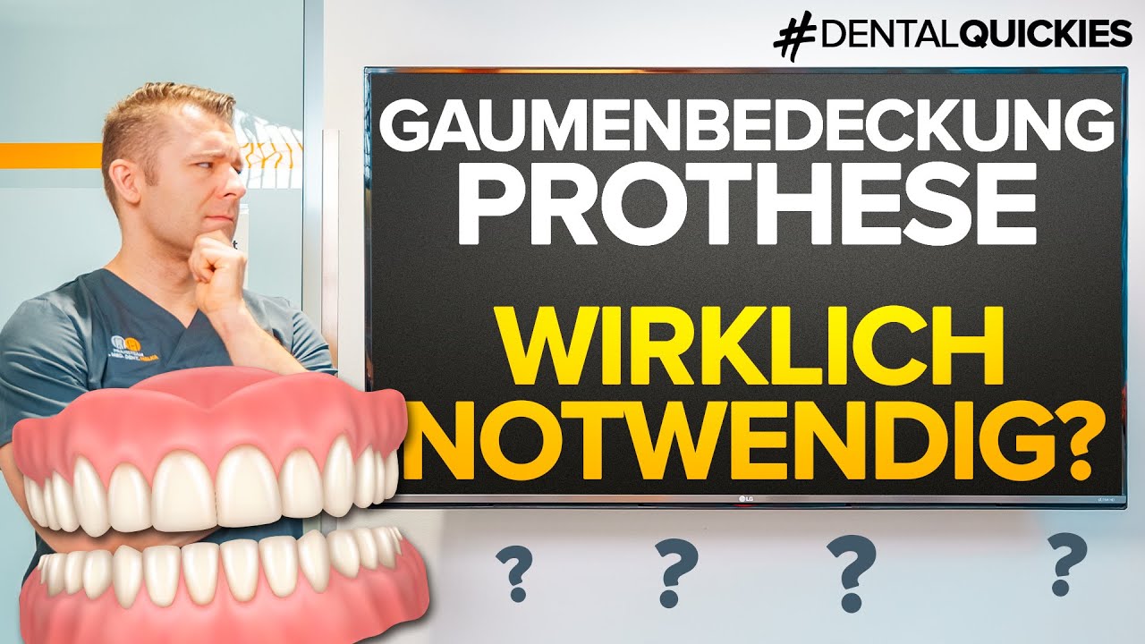 Gaumenfreie Prothese ohne Implantate? Möglich oder nicht?