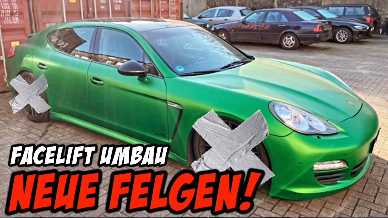 Passen die RIESEN Schlappen auf den Porsche Panamera ?