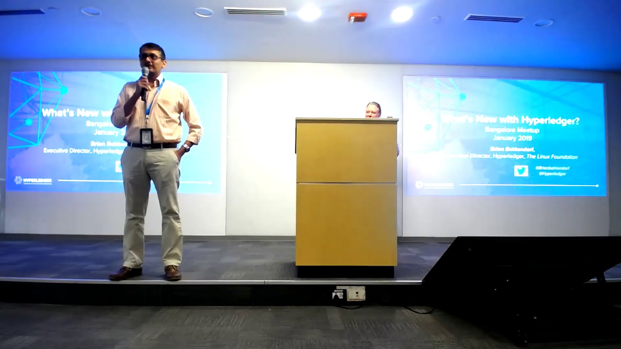 Hyperledger Bangalore Meetup with Brian Behlendorf