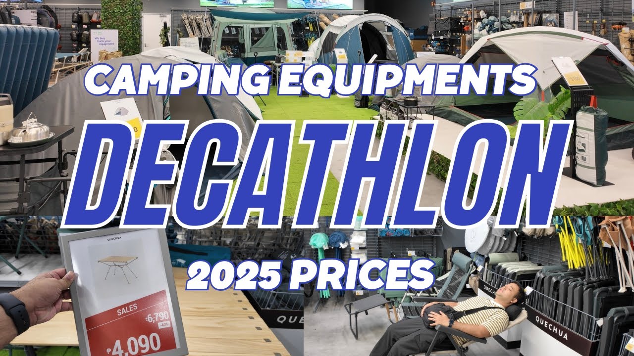 DECATHLON | MURANG PANG-CAMPING | TENT, TABLES, AIR BED | 2025 PRICE UPDATE | Dan and Dowen